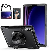 Case for Samsung Tab S9 Plus 2023: Miesherk Stock Heavy Duty Rugged Military Grade Shockproof Cas...