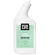 Better Life Toilet Bowl Cleaner - Tea Tree & Peppermint Scent Cleaning Gel - Liquid Bathroom Clea...