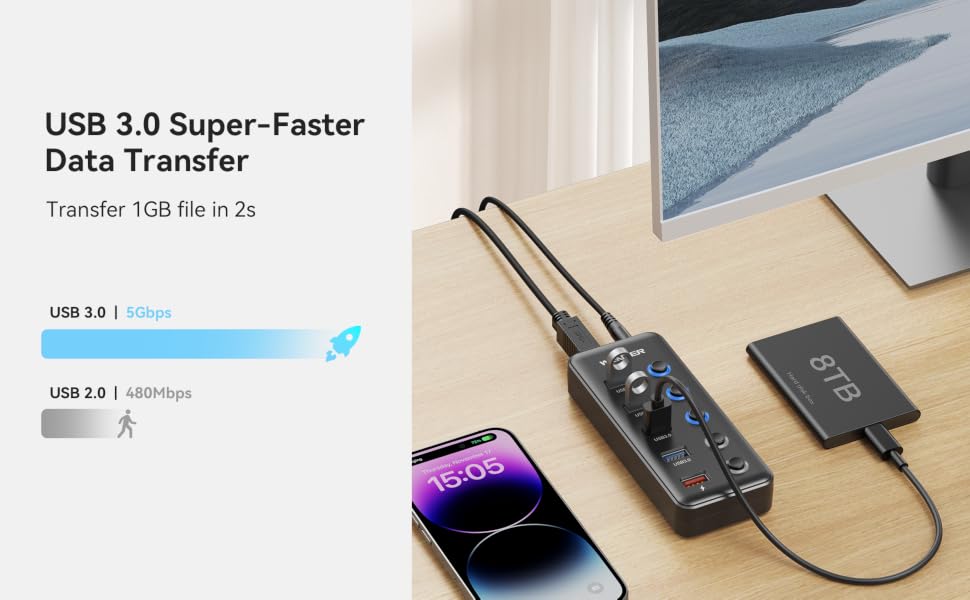 powerd usb hub