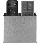 Remote Control Holder, IFCASE 2 Sockets Universal Aluminum Bed, Table, Wall Mount for TV, Roku, A...