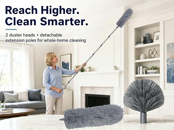High Reach Dusting Duster Kit