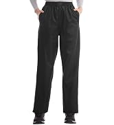 iCreek Women's Rain Pants Waterproof Hiking Pants Windproof Lightweight Over Pants Work Rain Outd...