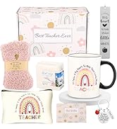 Fcaylo Teacher Appreciation Gift Box - Unique Funny Mug Set for Women, Graduation, Teacher's Day,...