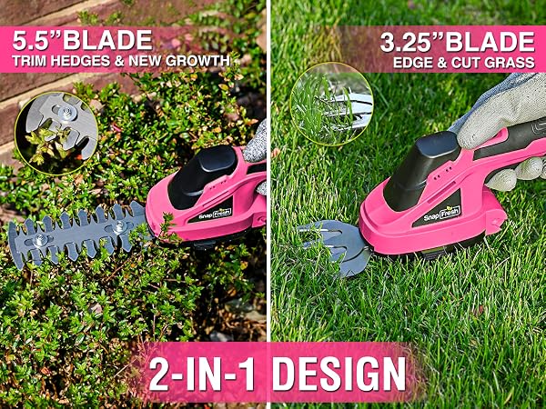 SnapFresh Cordless Grass Shear Bush Trimmer