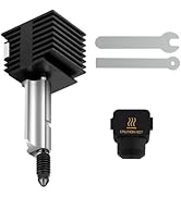 CCTREE 3D Printer Hotend for Bambu Lab A1/A1 Min, 0.8mm Hardened Steel Nozzle Chrome Plated Brass...