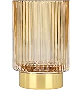 DASITON Makeup Brush holder Organizer,Crystal Cosmetic Makeup Brush Glass Brushes Storage Holder,...