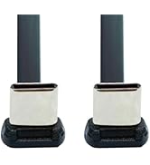 chenyang USB C Short Flat Cable USB 2.0 Type C Dual 90 Degree Angled PD 65W Fast Charge Data Exte...