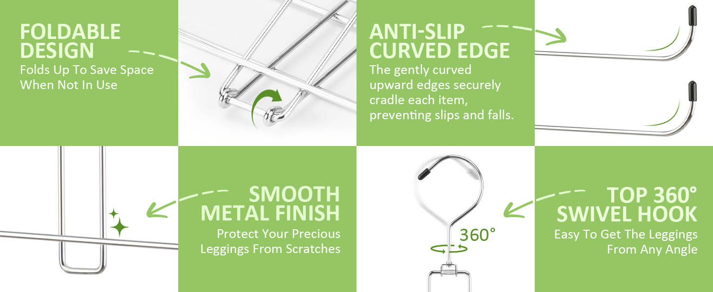 Legging Hangers for Closet 3