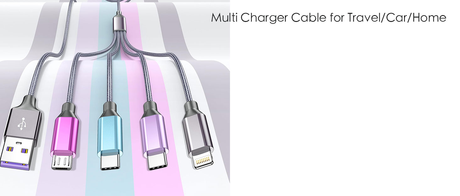 travel essentials multi charger cable