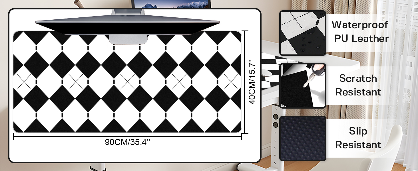 large keyboard mouse pad