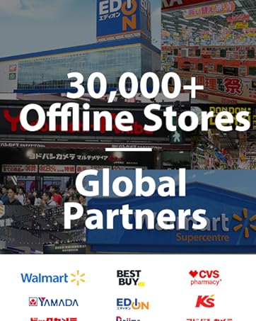 30000+ Offline Stores