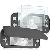 ProCase Flip Cover for Nintendo Switch Lite with 2 Pack Tempered Glass Screen Protectors, Slim Pr...