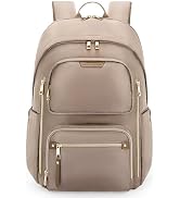 LIGHT FLIGHT Women's Laptop Backpack Fit 15.6" for Travel, Work, Business, College, Anti-Theft La...