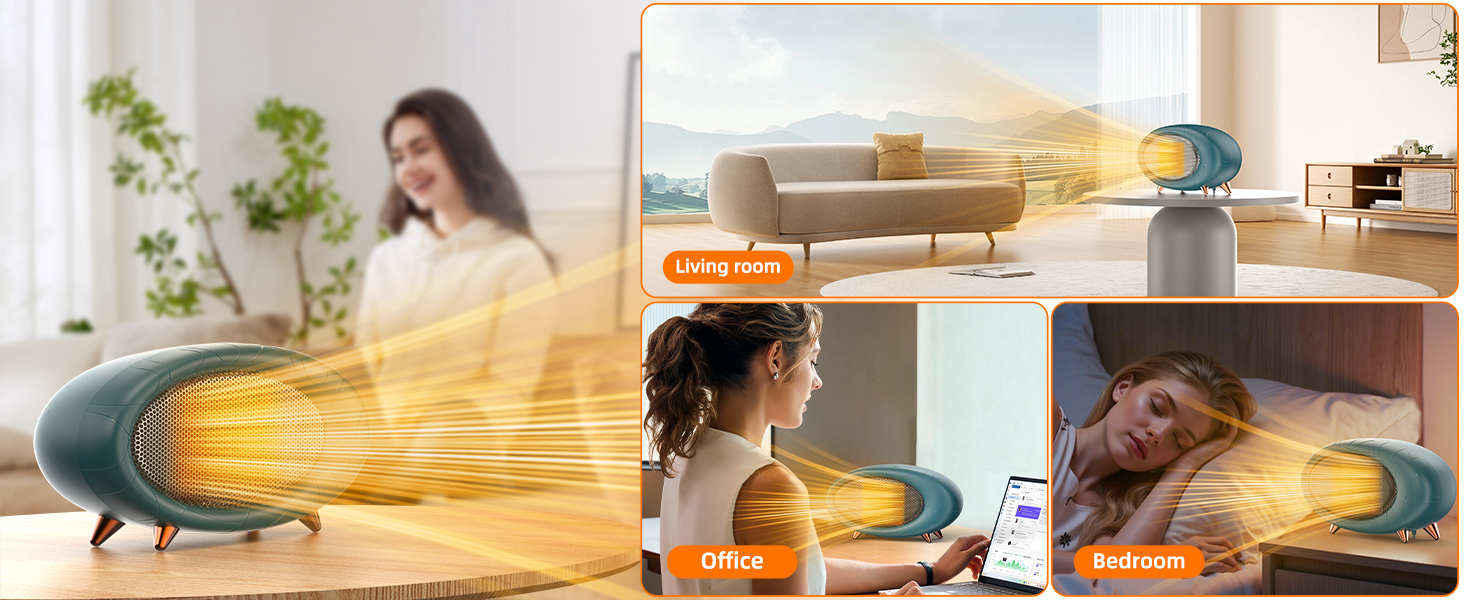 portable desk heater