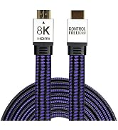 KontrolFreek 12FT (3.6m) HDMI 8K Ultra Gaming Cable Supports Ethernet, 3D, Audio Return Channel (...