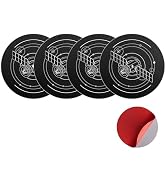Starlink Mini/ Gen 3 Magnetic Mount Plates, 3.54" Adhesive Metal Plates, Expanded Surface Area Pa...