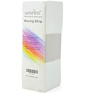 Waxkiss Beauty Non Woven Body and Facial Wax Strips Large 3x9 Hair Removal 200Pcs Epilating Strips
