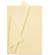 RUSPEPA Gift Wrapping Tissue Paper - Ivory Tissue Paper for Gift Wrap, Art Crafts, DIY, Pack Bags...