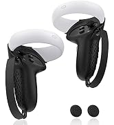 AMZDM Controller Grip for Oculus Quest 2 Accessories Grips Cover for VR Touch Controllers Covers ...