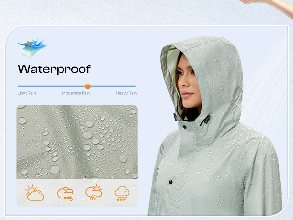 womens rain jacket