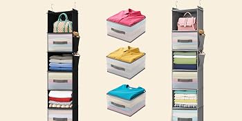 hanging wardrobe organizer