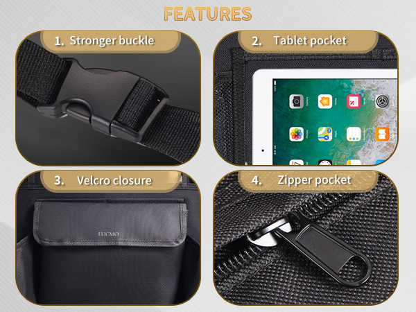 Car Backseat Organizer