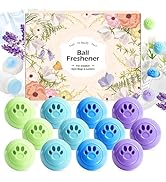 STRN Sneaker Deodorizer Balls 12 Packs, Linen & Lavender & Jasmine & Baby powder Scent Shoe Odor ...