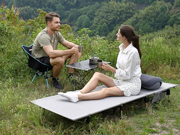 lightweight camping cot