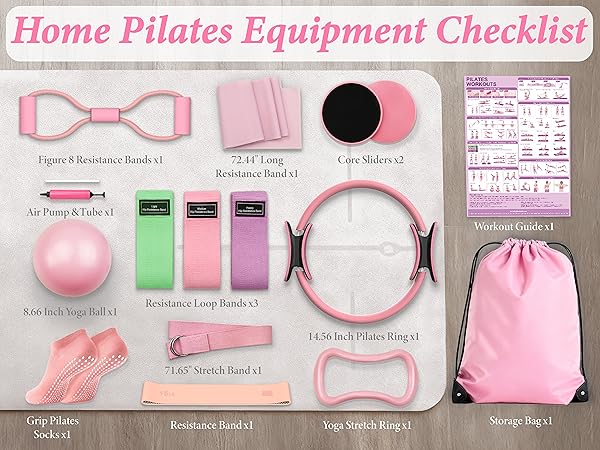 pilates ring kit set de pilates en casa womens pilates workout sets kit pilates en casa better me