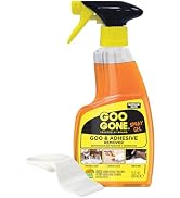 Goo Gone Adhesive Remover Spray Gel, Removes Chewing Gum, Grease, Tar, Stickers, Labels, Tape Res...
