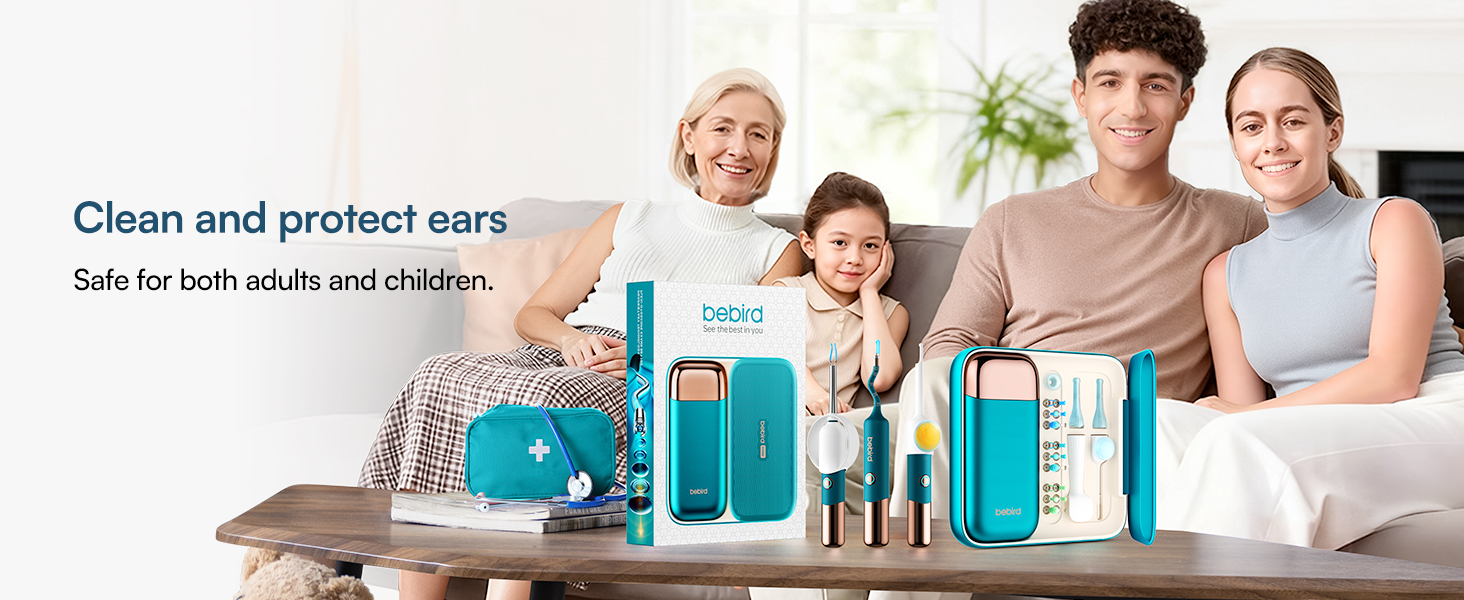 ear wax removal tool for both adults, kids and family