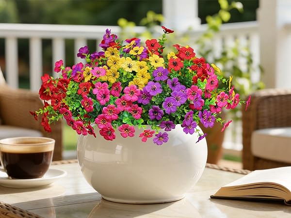 flores artificiales para decoracion