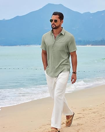 mens saga beach shirts