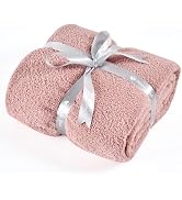 Ailemei Direct Knit Throw Blanket for Bed, Soft Thin Blankets for Sofa, Couch, Camping, Office Ch...