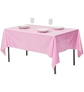 BIOGRN 100% Compostable Tablecloths 54"x108" (10 Pack) - BPI Certified Biodegradable Disposable T...