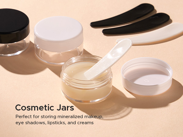Transparent Travel Containers