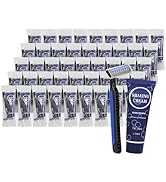 Shaving Razor Set, Disposable Individually Wrapped Manual Twin Blade Razors in Bulk Smooth Shavin...