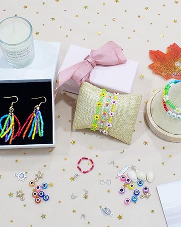 glass seed beads for friendship bracelet making kit