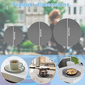 safe grabs silicone mats for microwave