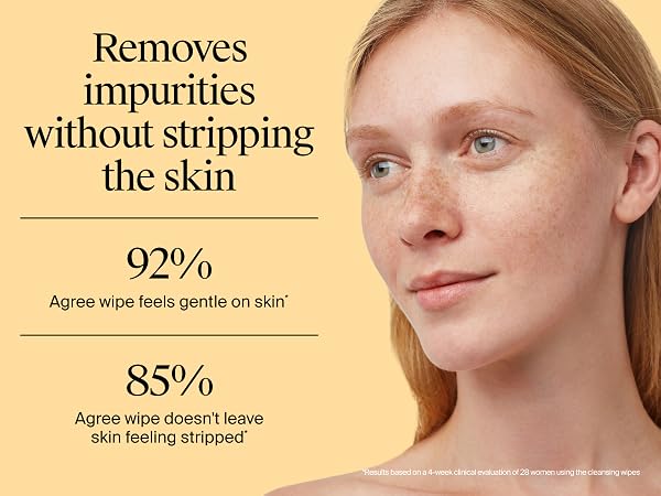 removes impurities without stripping the skin