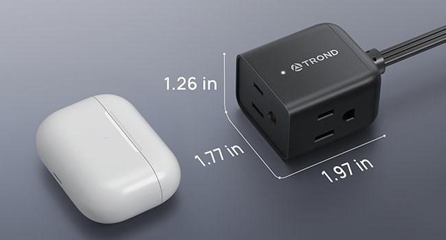 small black extension cord