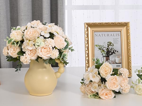 Peonies Artificial Flowers