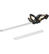 HEINPRO Cordless Hedge Trimmer 22-Inch Compatible with DEWALT 20V MAX Battery, Electric Hedge Tri...
