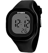 Male and Female Digital Sports Watches LED Electron 50m Waterproof Luminous Silicone Watch