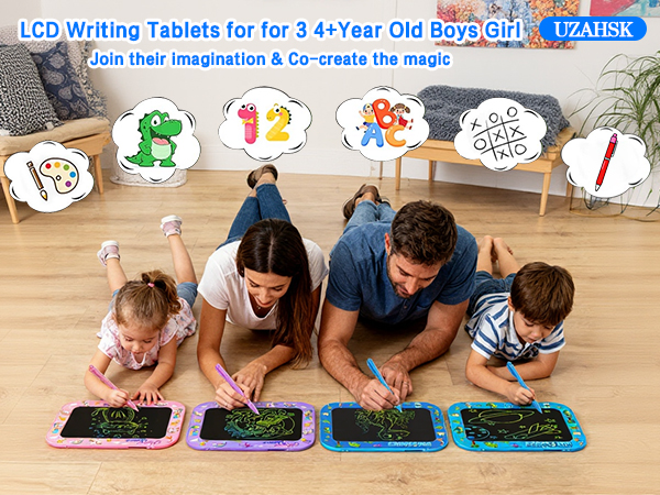LCD Writing Tablet for Girls Boys Kids