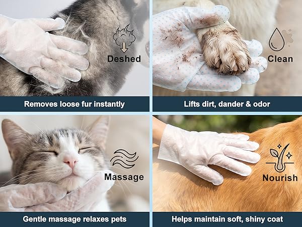 deshedding glove for dogs