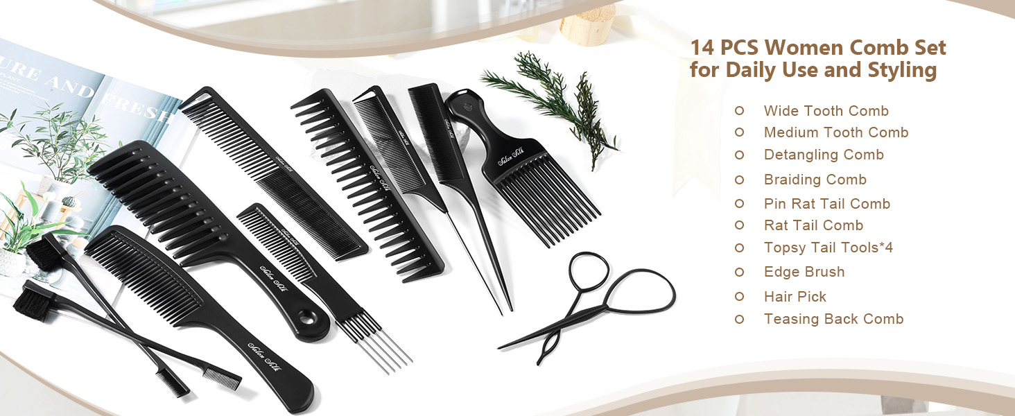 womens comb set