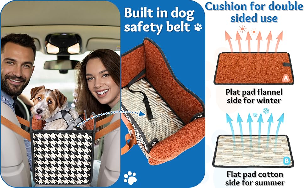 dog console car seats for small dogs
