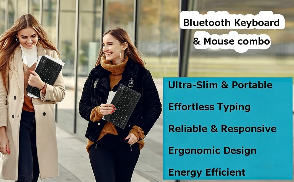 bluetooth keyboard mouse pc laptop computer ipad macbook air pro