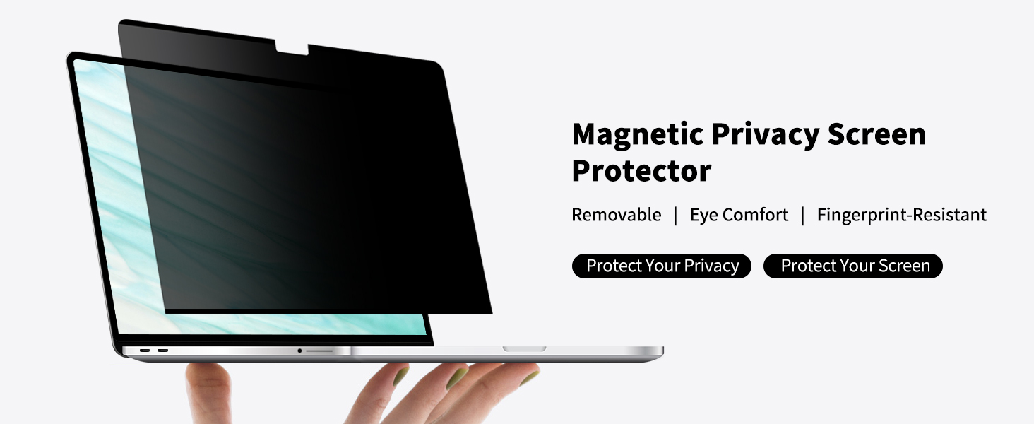 Magnetic Privacy Screen Protector